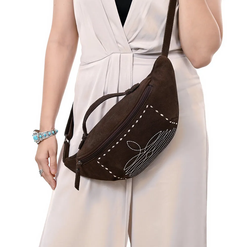 American Darling Fanny Pack Genuine Western Leather Women Bag