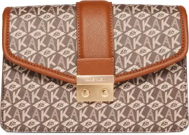Anne Klein Small Flap Ak Cube Logo Crossbody
