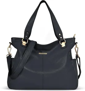 Blofinche Genuine Leather Hobo Bag for Women Large Slouchy Tote Purse Soft Real Shoulder Handbag Satchel for Laptop Work Lady
