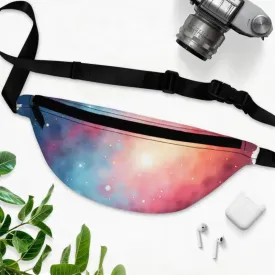 Bold Galaxy Print Fanny Pack for Festivals and Travel