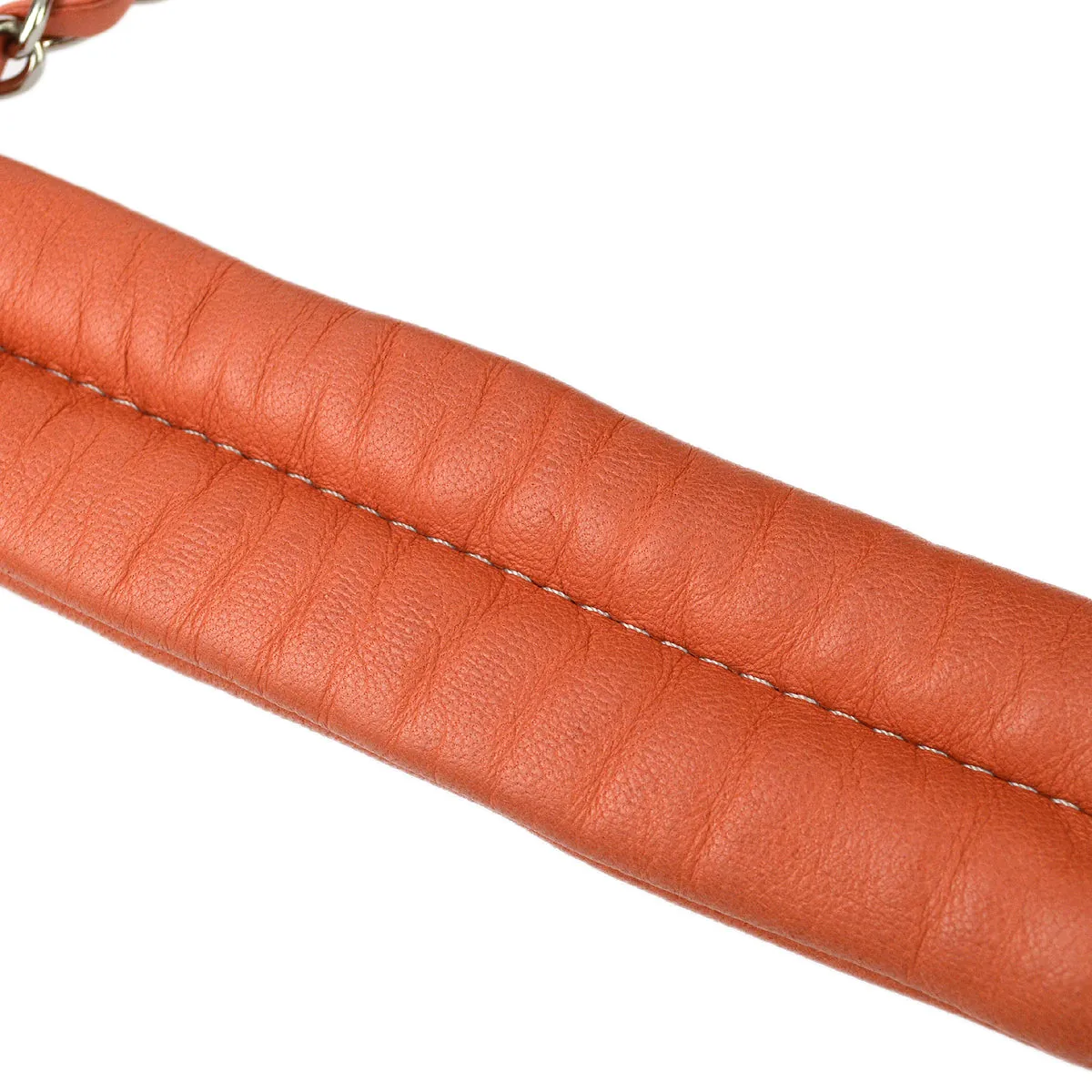 Chanel Pink Lambskin Bucket Shoulder Bag