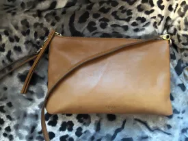 consignment bag - Fossil tan crossbody