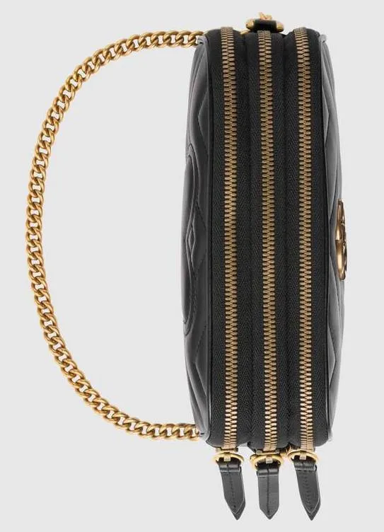 GG Marmont Mini Chain Bag - Dusty Pink, Red, Black