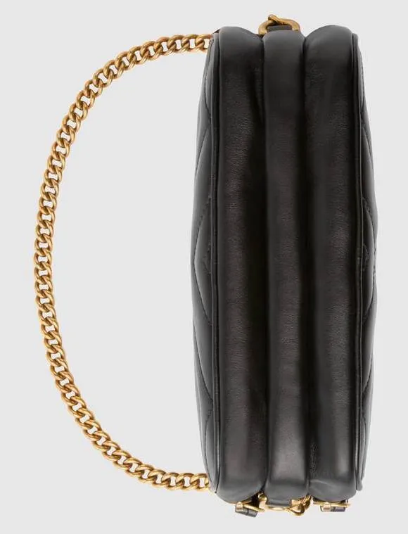 GG Marmont Mini Chain Bag - Dusty Pink, Red, Black