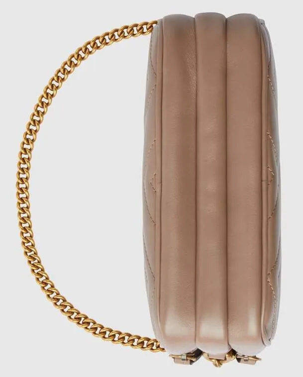 GG Marmont Mini Chain Bag - Dusty Pink, Red, Black