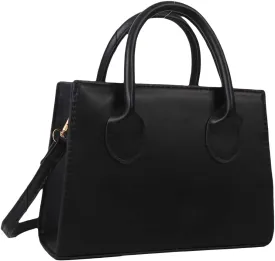 GORGLITTER Women's Small Crossbody Purse Double Handle Satchel Shoulder Bag Crossbody Square Bag Purse Handbag