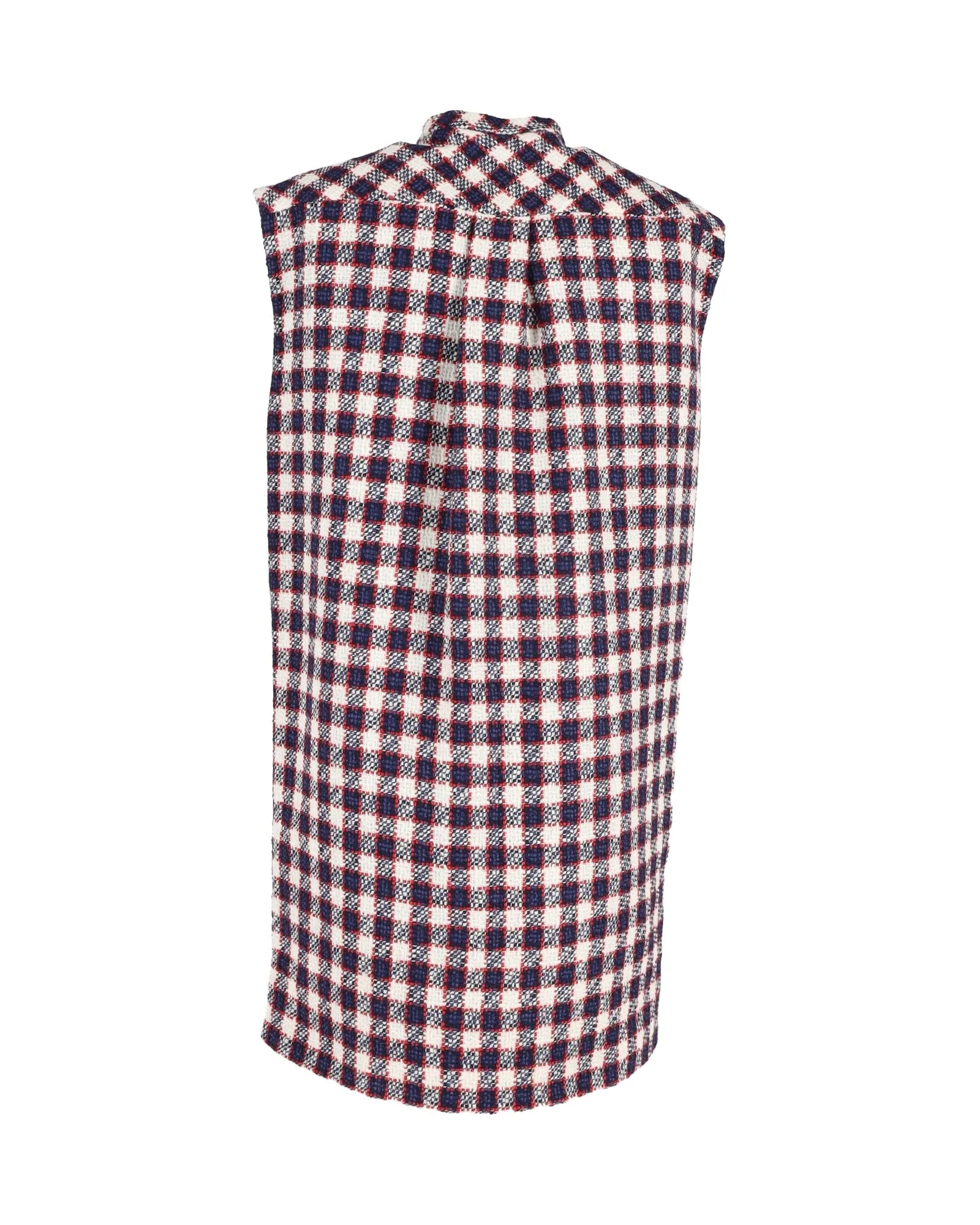 Gucci Sylvie Tweed Mini Dress in Multicolor Cotton