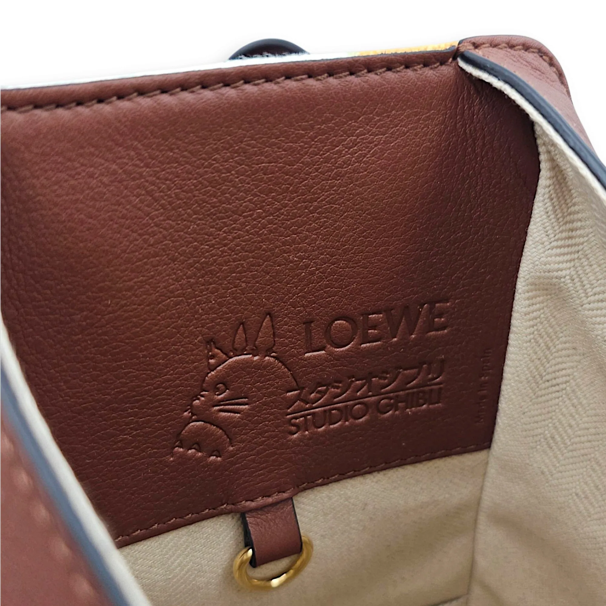 Hammock- Spirited Away Chihiro Small Multi-colour Crossbody Bag in Calf, canvas, Gold hardware