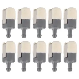 Hipa 10pcs 125-527 Fuel Filter 13120507320 for Echo SRM210 GT200 SRM225 SRM210 SRM2100 GT225 PAS225 Trimmer PB200 PB250 PB250LN ES210 ES250 Blower