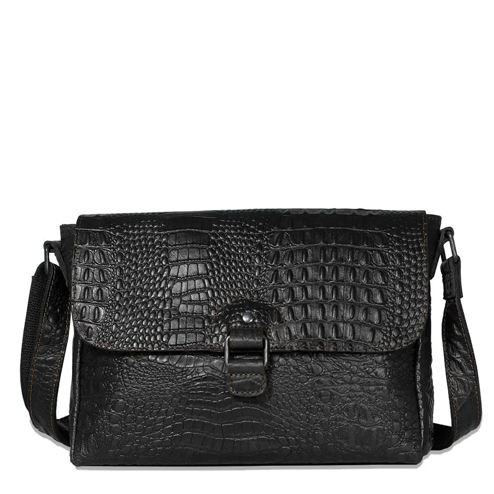 Hornback Croco Olivia Crossbody Bag #HB218
