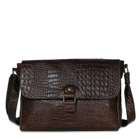 Hornback Croco Olivia Crossbody Bag #HB218