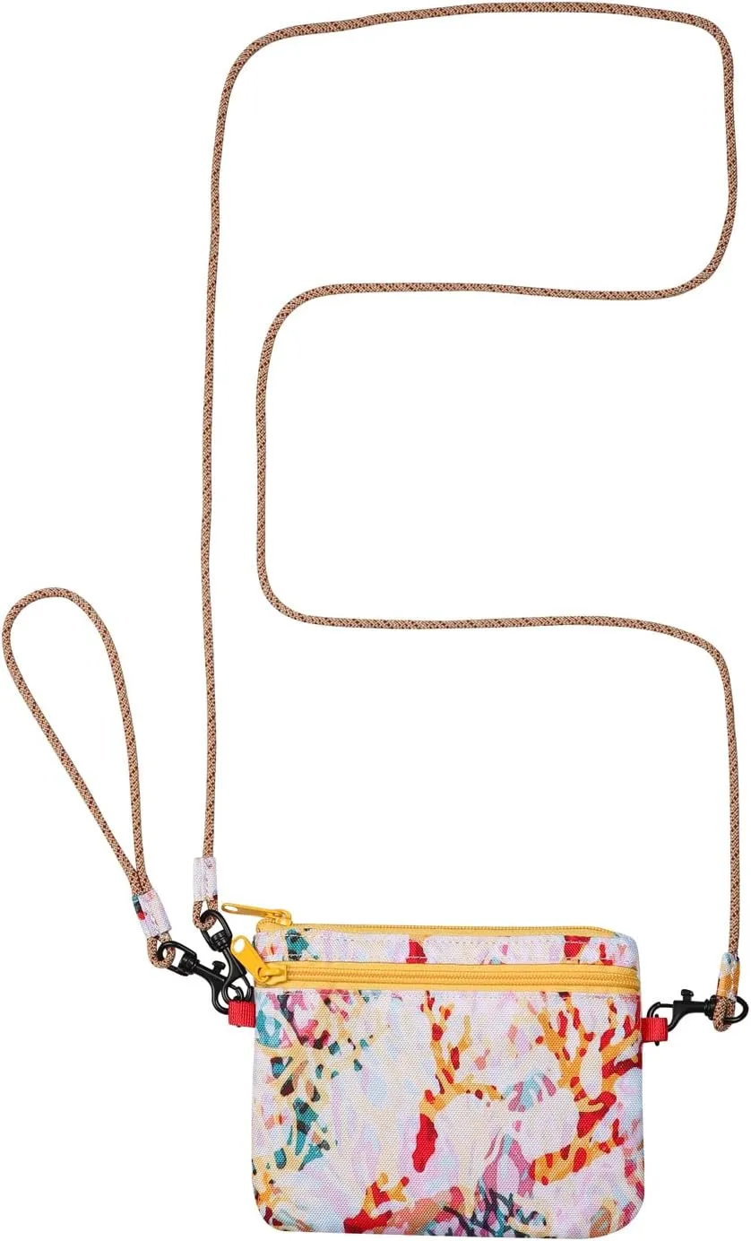 KAVU Renrose Crossbody Wallet with Rope Strap