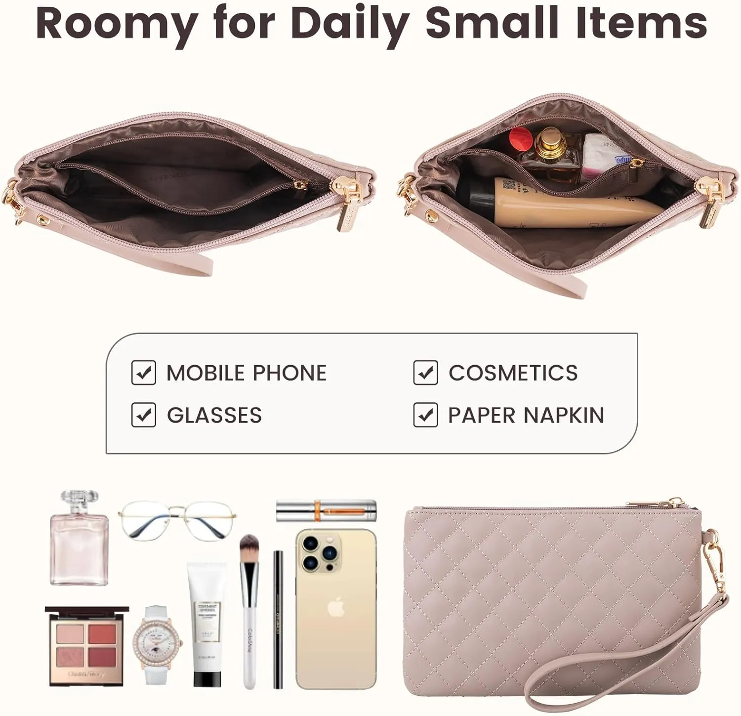 LOVEVOOK Laptop Tote for Women, 15.6 inch Canvas Laptop Bag with Clutch Purse, Computer Office Business Briefcase, Casual Handbag for Travel College Teacher School