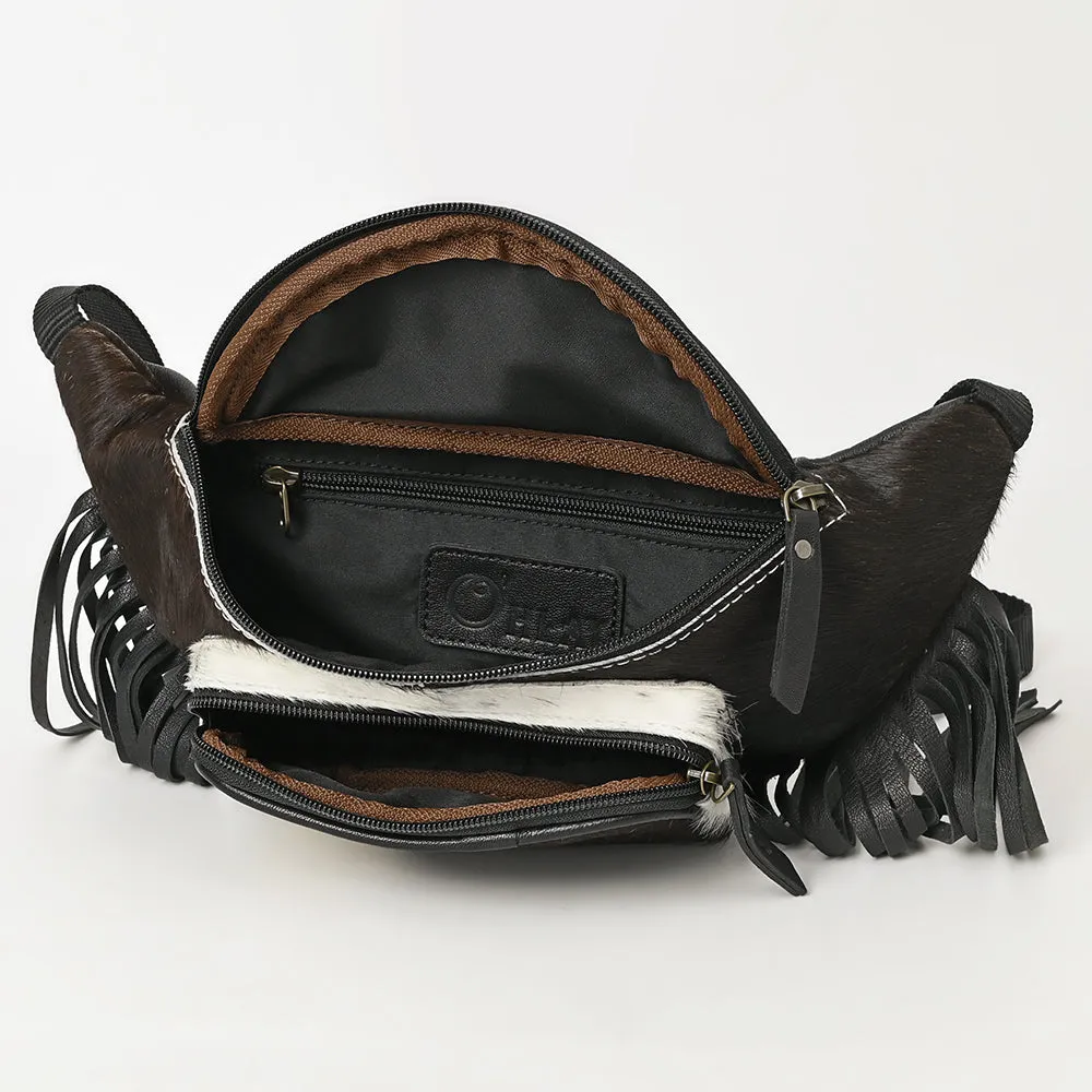 Ohlay Bags OHG186A FANNY PACK Hair-on Genuine Leather women bag western handbag purse