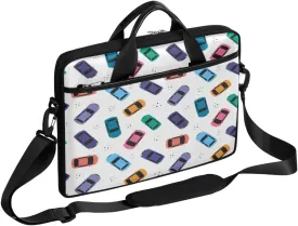 People Shapes Laptop Shoulder Messenger Bag Waterproof Laptop Briefcase Handle Padded Strap