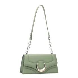 "Neon Night" Green Shoulder Bag