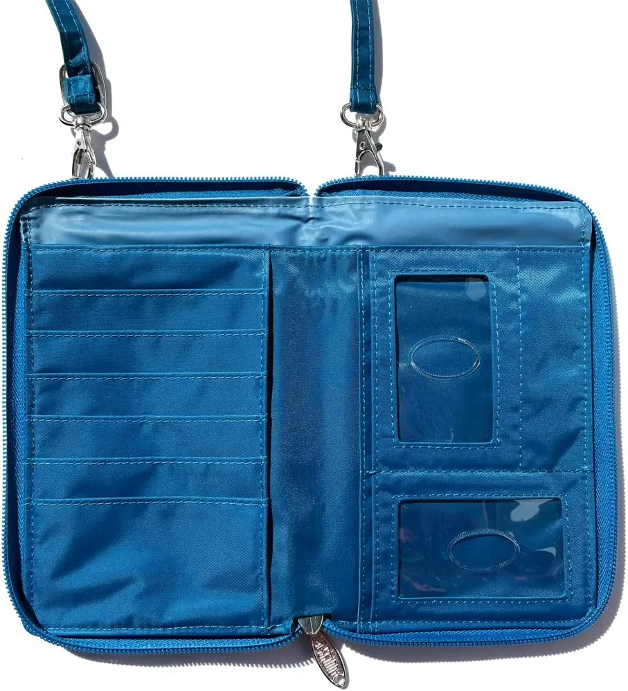 RFID BLOCKING CAMBRIDGE CROSSBODY PHONE WALLET