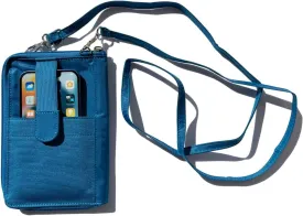 RFID BLOCKING CAMBRIDGE CROSSBODY PHONE WALLET