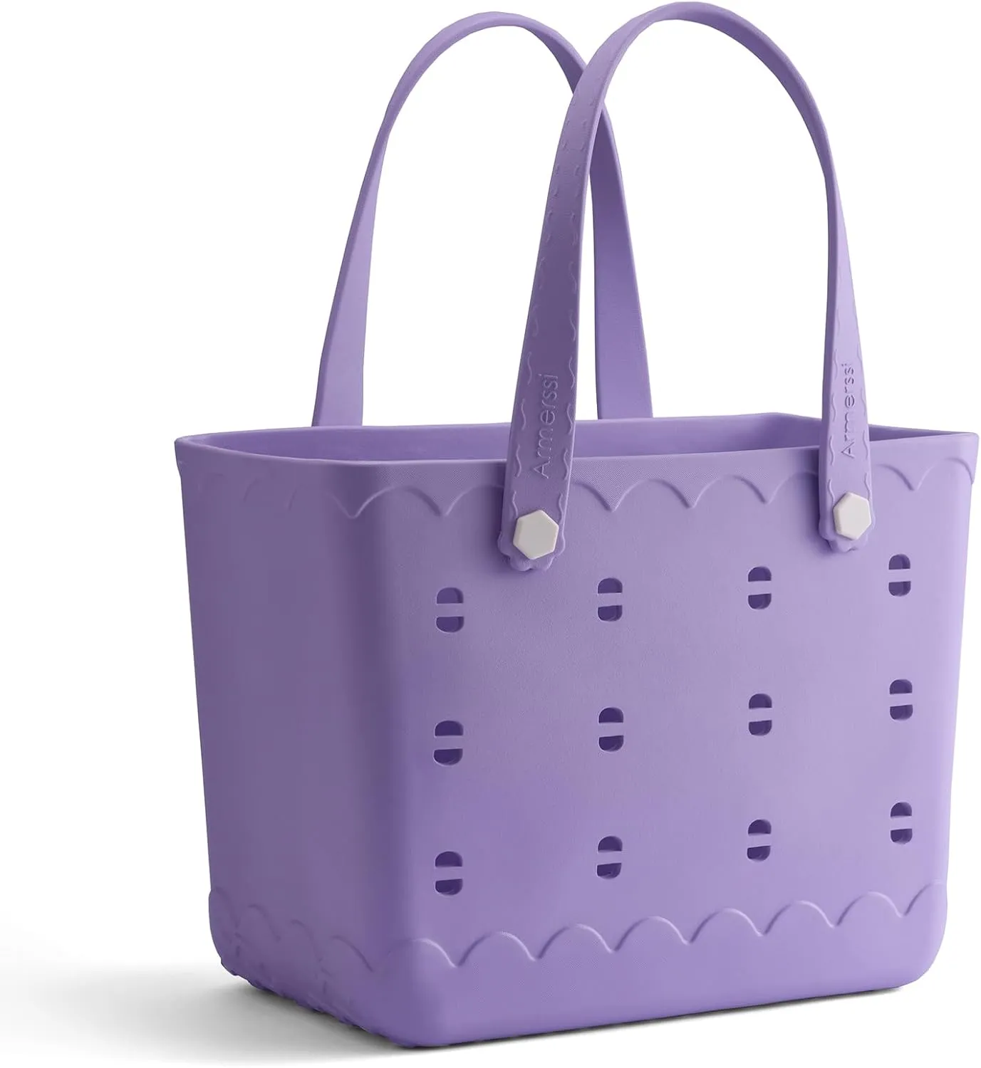 Rubber Beach Bag Waterproof Washable Tip-Proof Durable Tote Bag for Beach Boat Pool and Sports X Large Rubber Tote