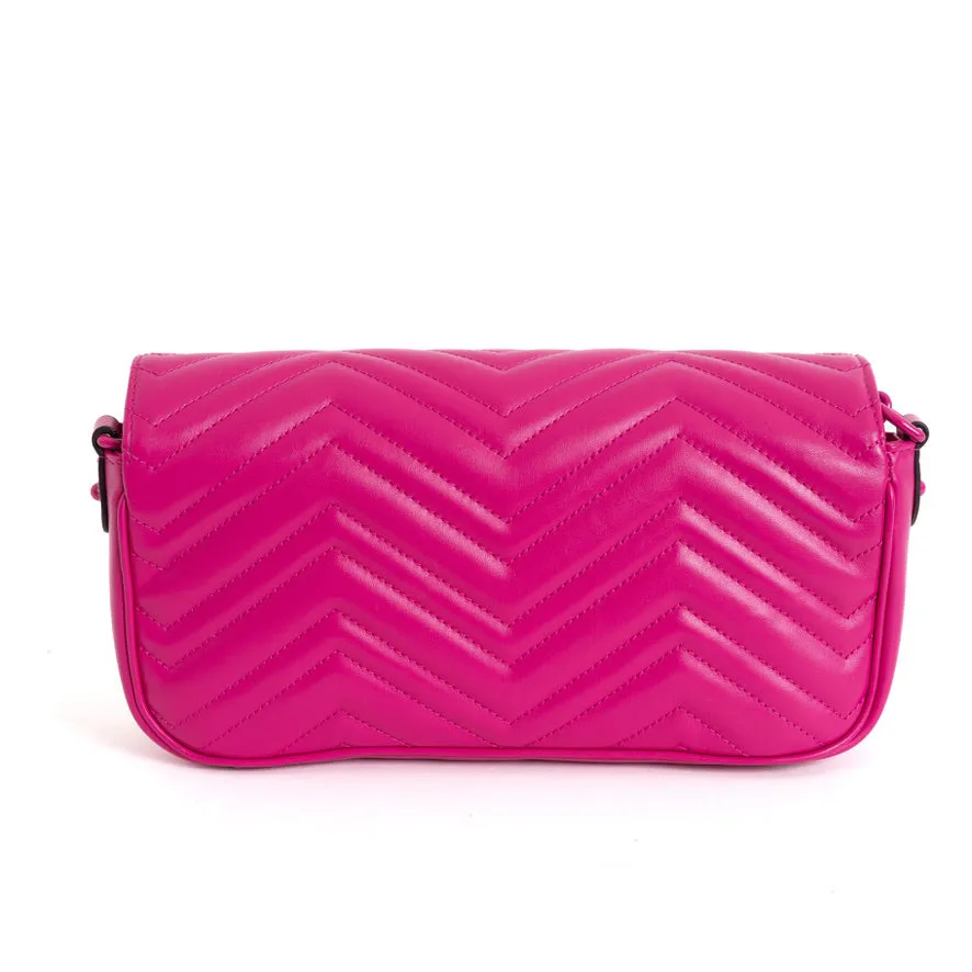 Small Marmont Flap, So Pink 8058