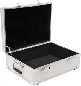 Storage Lock Box with Code, 18.1" x 12.9" x 4.9" Lockable Storage Box with Bilateral Combination Lock, Briefcase, Security Lock Boxes for Personal Items, Cash, Laptop
