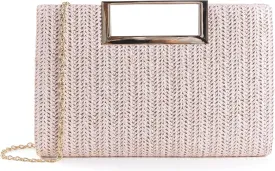 Straw Clutch Purse For Women Summer Rattan Purse Straw Crossbody Bags Raffia Handbags Top Handle Evening Purses Travel 2025