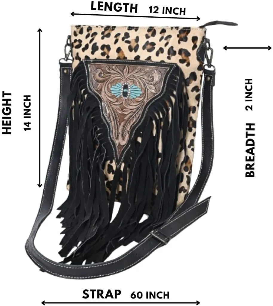 Women Natural Cowhide Leather Hand Bag With Adjustable Detachable Strap Leather Massenger Handbag