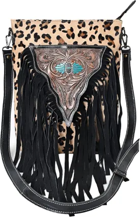 Women Natural Cowhide Leather Hand Bag With Adjustable Detachable Strap Leather Massenger Handbag