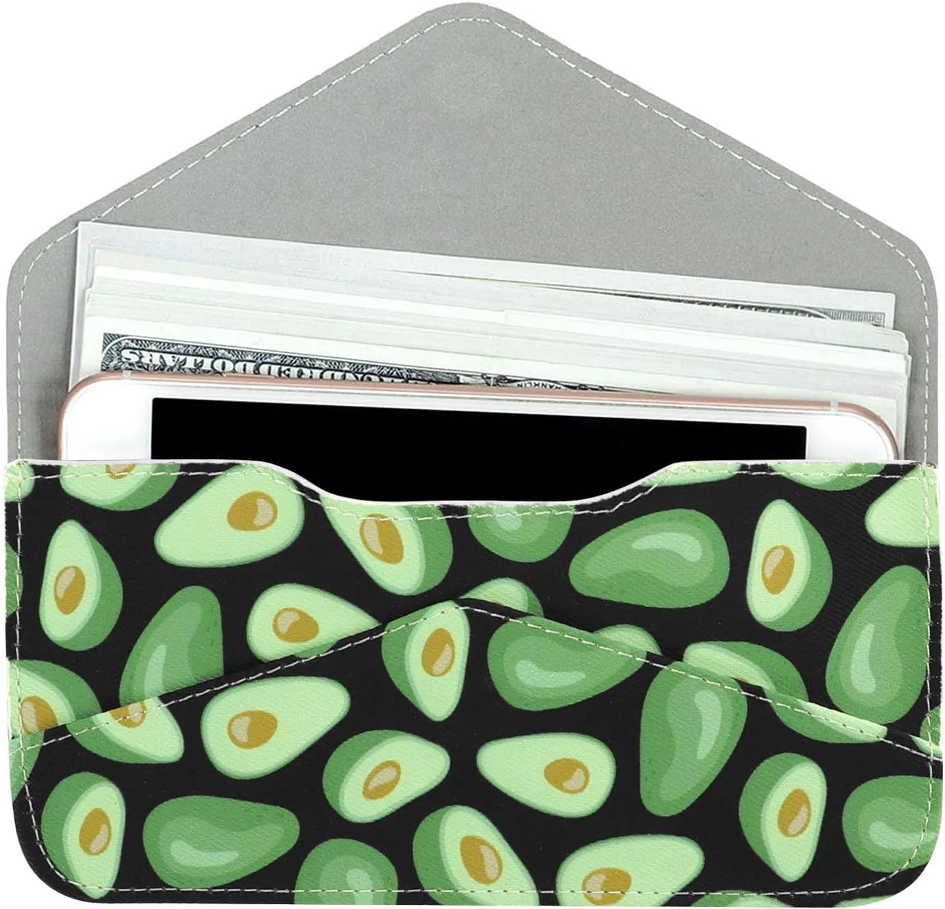 XEYOU Women's Card Wallet Envelope Style Credit Card Holder Cute Cash Wallet for Ladies