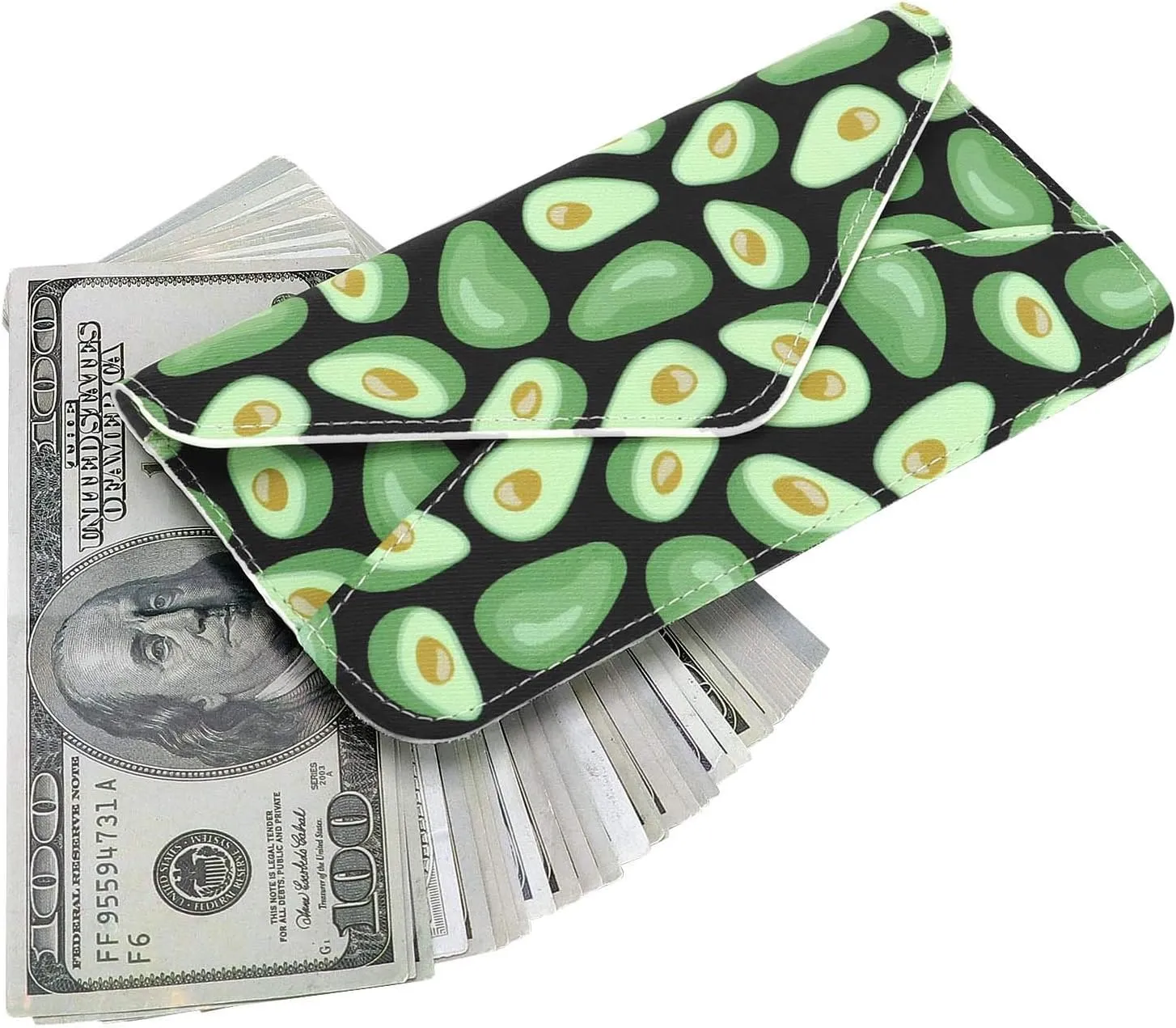 XEYOU Women's Card Wallet Envelope Style Credit Card Holder Cute Cash Wallet for Ladies